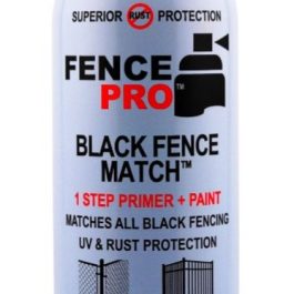 Black-Fence-Match | BFM-100 | 12-12oz cans per case | Covers up to 40 SF