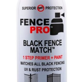 Black-Fence-Match | BFM-100 | 12-12oz cans per case | Covers up to 40 SF