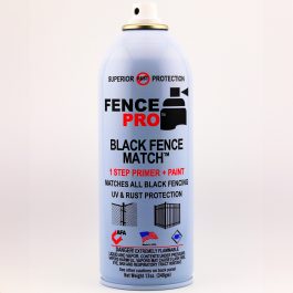 Black-Fence-Match | BFM-100 | 12-12oz cans per case | Covers up to 40 SF