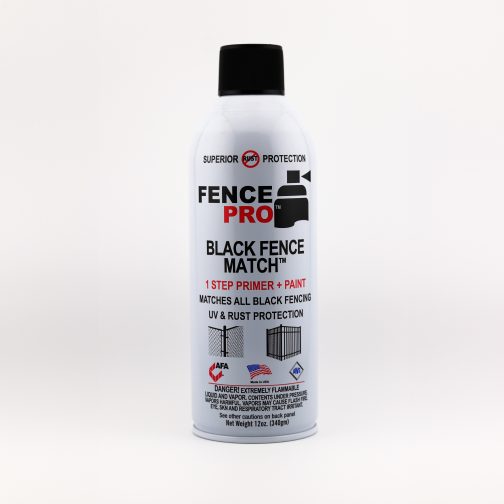 Black-Fence-Match | BFM-100 | 12-12oz cans per case | Covers up to 40 SF