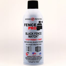 Black-Fence-Match | BFM-100 | 12-12oz cans per case | Covers up to 40 SF