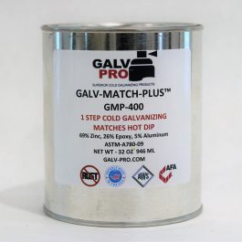 1-3 Cans Galv-Match-Plus™ (69% Zinc) | GMP-400 Quart <span class="bold-desc">Matches Hot Dip</span>